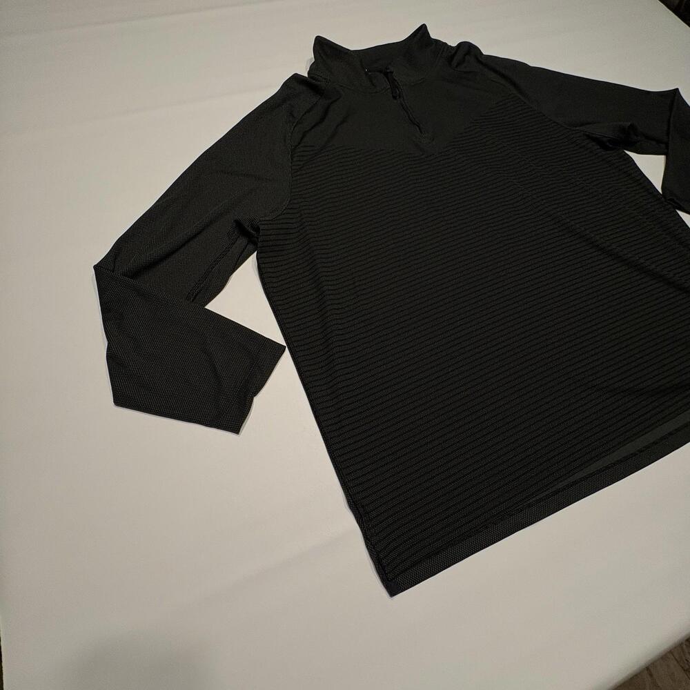 Nike Golf Dri-Fit Quarter Zip Pullover – Charcoal Gray – Size XXL - Picture 3 of 14